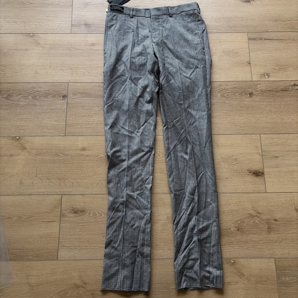 Ted Baker Other - Ted Baker Roger CT Men's 100% Wool Flat Front Dress Pants Waist 30 R Houndstooth